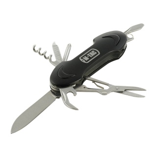 M-TAC Multitool składany 7 narzędzi Steel Black