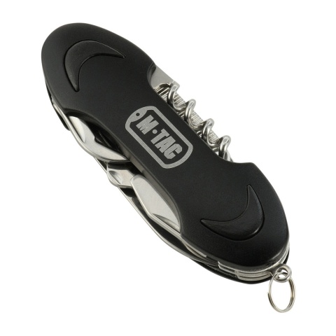 M-TAC Multitool składany 7 narzędzi Steel Black