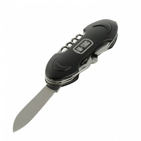 M-TAC Multitool składany 7 narzędzi Steel Black