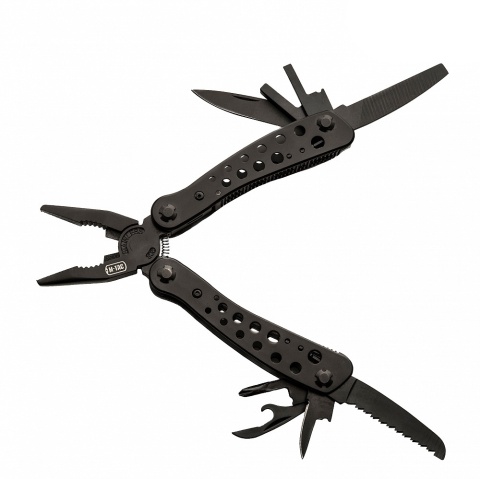 M-TAC Multitool Type 1 narzędzie wielofunkcyjne 11w1 Steel Black