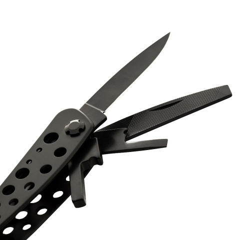 M-TAC Multitool Type 1 narzędzie wielofunkcyjne 11w1 Steel Black