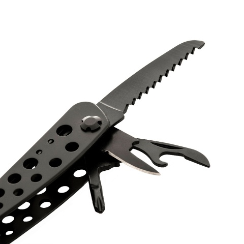M-TAC Multitool Type 1 narzędzie wielofunkcyjne 11w1 Steel Black