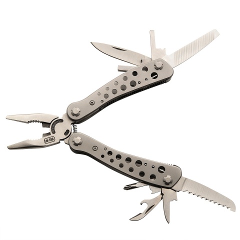 M-TAC Multitool Type 1 narzędzie wielofunkcyjne 11w1 Steel Silver