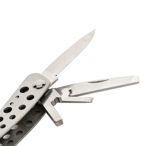 M-TAC Multitool Type 1 narzędzie wielofunkcyjne 11w1 Steel Silver