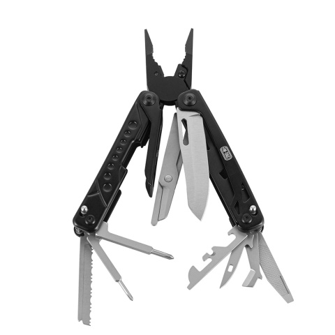 M-TAC Multitool Type 11 narzędzie wielofunkcyjne 11w1 Black Steel