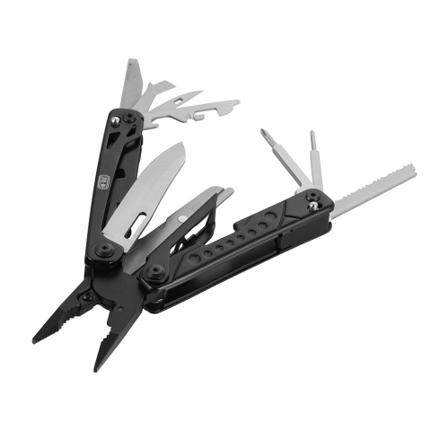 M-TAC Multitool Type 11 narzędzie wielofunkcyjne 11w1 Black Steel
