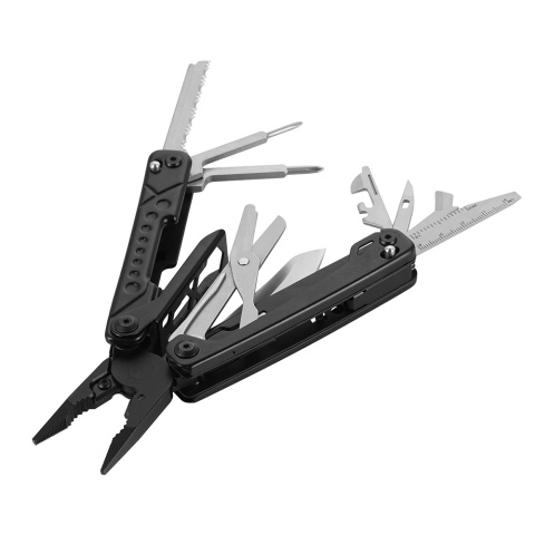 M-TAC Multitool Type 11 narzędzie wielofunkcyjne 11w1 Black Steel