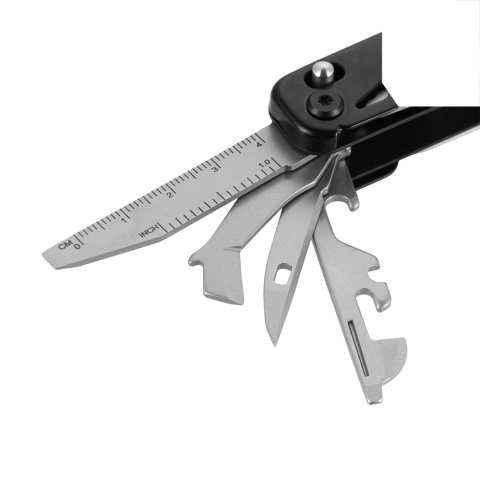 M-TAC Multitool Type 11 narzędzie wielofunkcyjne 11w1 Black Steel
