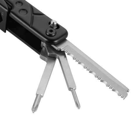 M-TAC Multitool Type 11 narzędzie wielofunkcyjne 11w1 Black Steel