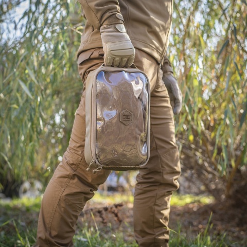 M-TAC Organizer Przezroczysty Elite Large Gen II Coyote