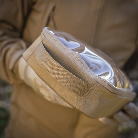 M-TAC Organizer Przezroczysty Elite Large Gen II Coyote