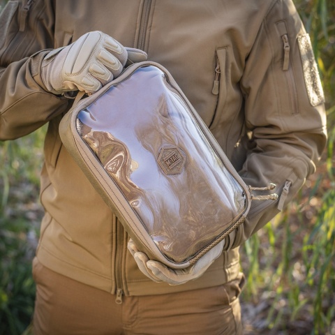 M-TAC Organizer Przezroczysty Elite Large Gen II Coyote