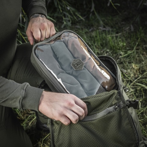 M-TAC Organizer Przezroczysty Elite Large Gen II Ranger Green