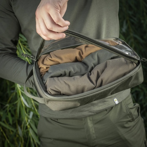 M-TAC Organizer Przezroczysty Elite Large Gen II Ranger Green