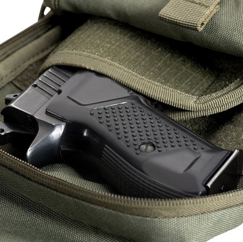 M-TAC Torba kabura na ramię z rzepem Olive