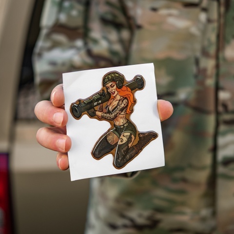 M-TAC Naklejka Tactical Girl 10 AT4 Skandinavik