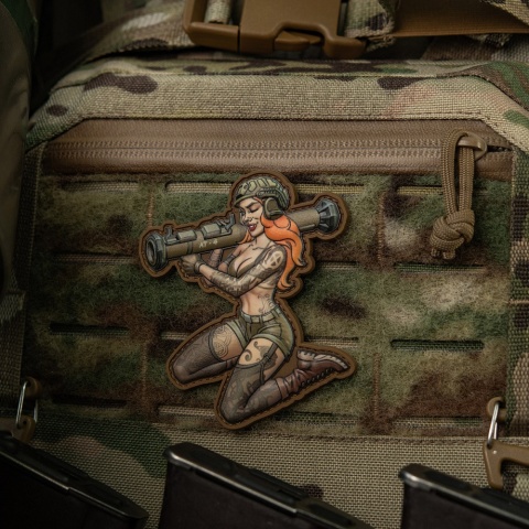 M-TAC Naszywka na rzep Morale Patch Tactical Girl #10 Skandinavik PVC