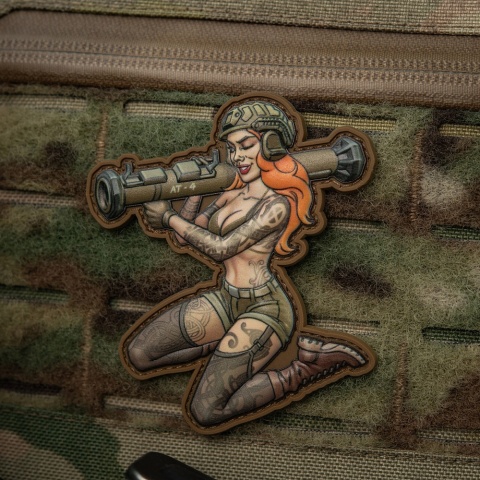 M-TAC Naszywka na rzep Morale Patch Tactical Girl #10 Skandinavik PVC