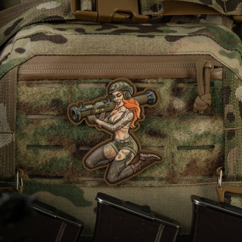 M-TAC Naszywka na rzep Morale Patch Tactical Girl #10 Skandinavik PVC