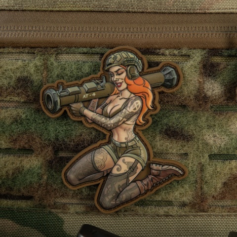 M-TAC Naszywka na rzep Morale Patch Tactical Girl #10 Skandinavik PVC