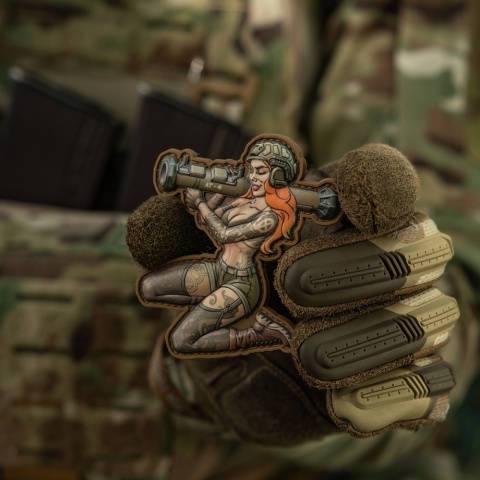 M-TAC Naszywka na rzep Morale Patch Tactical Girl #10 Skandinavik PVC