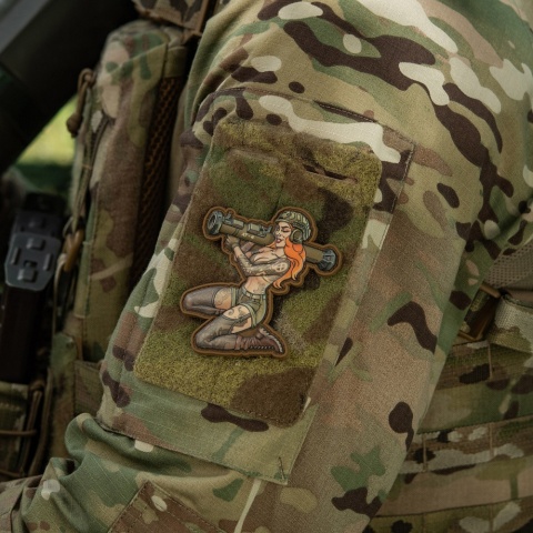 M-TAC Naszywka na rzep Morale Patch Tactical Girl #10 Skandinavik PVC