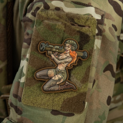 M-TAC Naszywka na rzep Morale Patch Tactical Girl #10 Skandinavik PVC