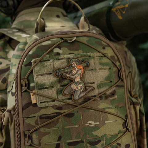 M-TAC Naszywka na rzep Morale Patch Tactical Girl #10 Skandinavik PVC