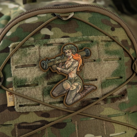 M-TAC Naszywka na rzep Morale Patch Tactical Girl #10 Skandinavik PVC