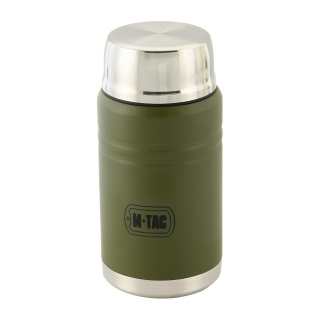M-TAC Termos na jedzenie 750 ml Olive ze składaną łyżką