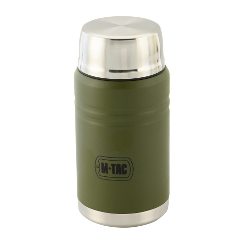 M-TAC Termos na jedzenie 750 ml Olive ze składaną łyżką