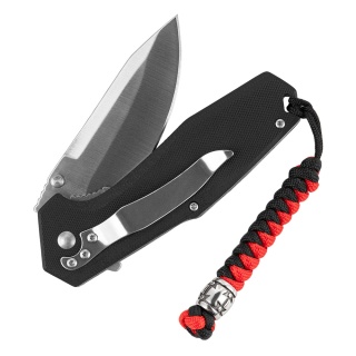 M-TAC Smycz Viper Krzyż Kozacki V.2 Steel Black Red