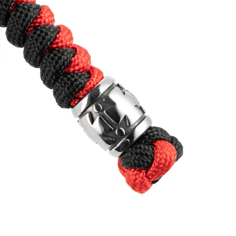 M-TAC Smycz Viper Krzyż Kozacki V.2 Steel Black Red