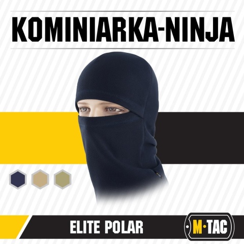 M-TAC Kominiarka Ninja Elite Polar Dark Navy Blue