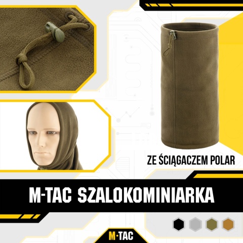 M-TAC Szalokominiarka Elite ze ściągaczem Polar 260 g/m2 Dark Olive
