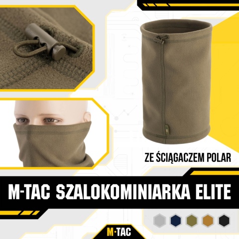 M-TAC Szalokominiarka Elite ze ściągaczem Polar 270 g/m2 Army Olive S/M