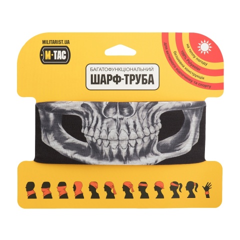 M-TAC Szalokominiarka Lekka Reaper Skull Black