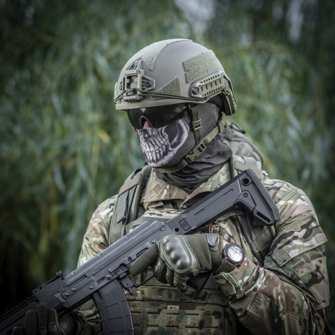 M-TAC Szalokominiarka Lekka Reaper Skull Olive