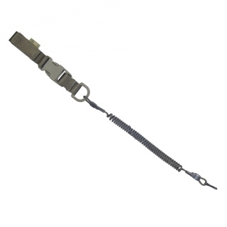 M-TAC Smycz Retraktor Medium z D-ringiem i Fastex Olive