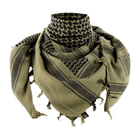 M-TAC Arafatka Shemagh Foliage Green/Black
