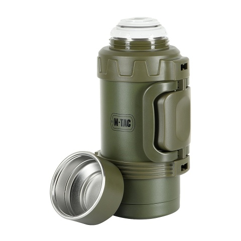 M-TAC Termos turystyczny 1600 ml Olive stal nierdzewna