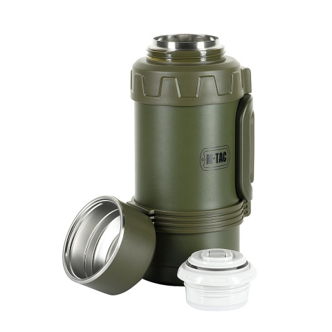 M-TAC Termos turystyczny 1600 ml Olive stal nierdzewna