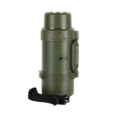 M-TAC Termos turystyczny 1600 ml Olive stal nierdzewna