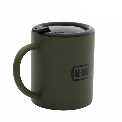 M-TAC Kubek termiczny z pokrywą 280 ml Olive
