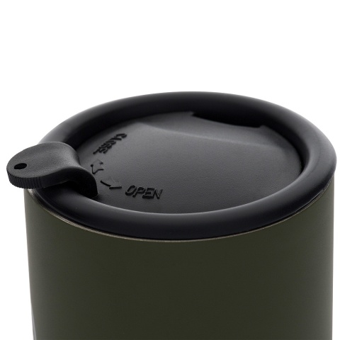 M-TAC Kubek termiczny z pokrywą 280 ml Olive