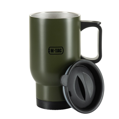 M-TAC Kubek termiczny z pokrywą 450 ml Olive