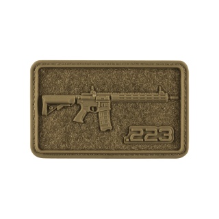 M-TAC Naszywka na rzep AR-15 Velcro PVC Coyote