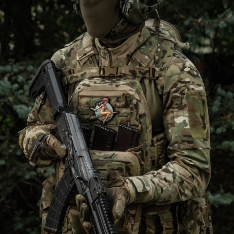M-TAC Naszywka na rzep Morale Patch Tactical Girl #11 PVC