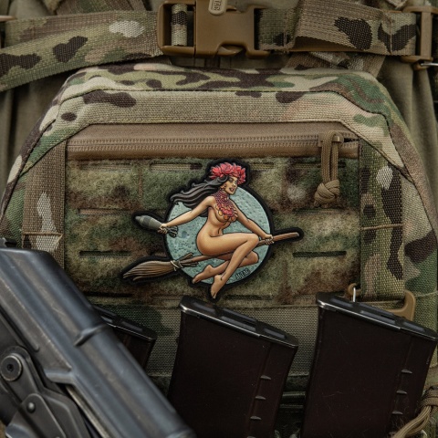 M-TAC Naszywka na rzep Morale Patch Tactical Girl #11 PVC