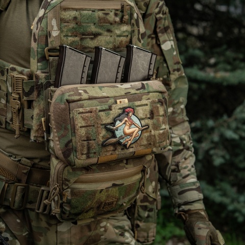 M-TAC Naszywka na rzep Morale Patch Tactical Girl #11 PVC